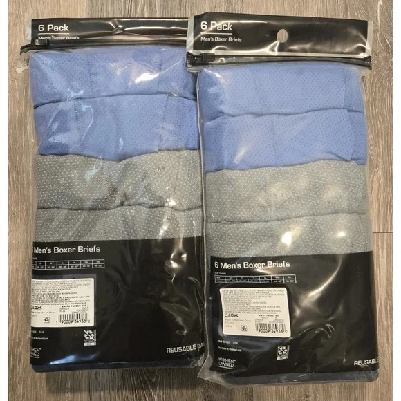 Athletic Works Mens Performance Mesh Boxer Briefs Size Medium (32-34) 6" inseam - Picture 3 of 4